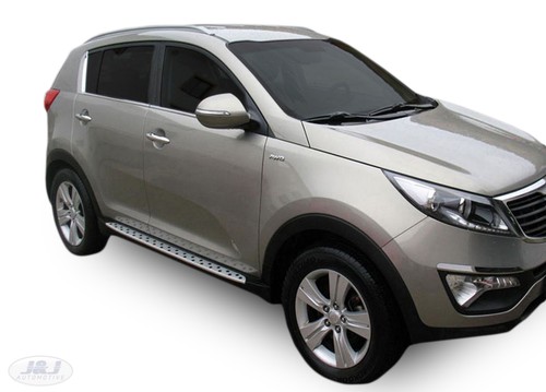 Side steps fits kia sportage - side,