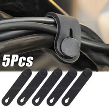 5PCS Rubber Band Motorcycle Parts For Frame Securing Cable Ties Wiring Harness 