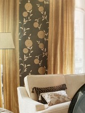 Laura Ashley Wallpaper Erin Gold/ Charcoal -1 ROLL - RARE  Batch W069936-A/1