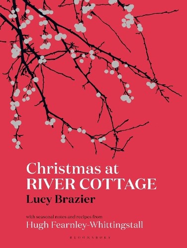 Christmas river cottage by - at,