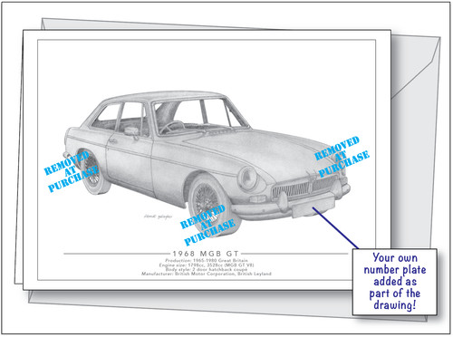 Mgb personalised hand - gt,