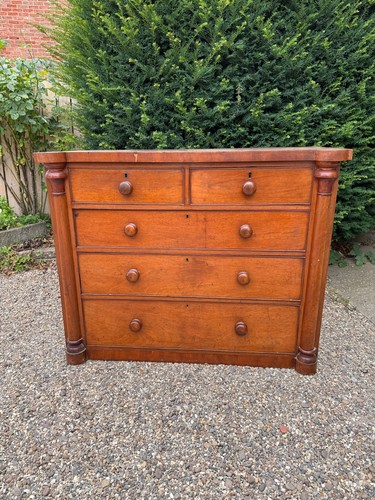 Victorian mahogany chest - victorian, of