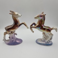 Horse and Deer Lustreware