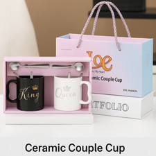 King & Queen Mug Gift Set |