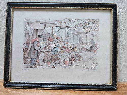 Vintage anton pieck flower - pieck,