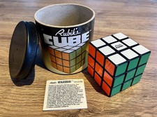 Original Vintage 1980’s Rubiks Cube 3x3x3 by Ideal - Fabulous Condition!