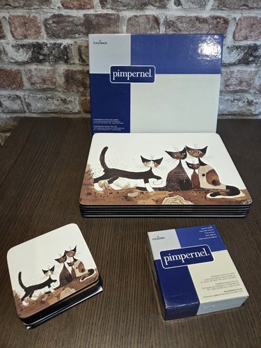 Pimpernel cats placemats and - cats,