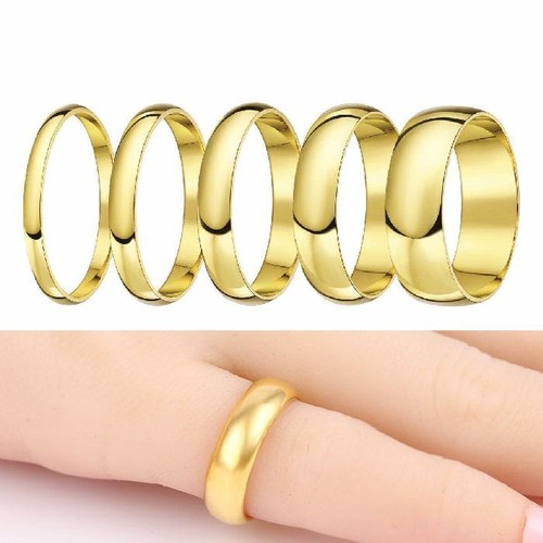 Yellow gold filled - yellow, men