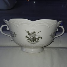 HENDRICKS GIN - RARE - OFFICIAL  MERCHANDISE PORCELAIN PUNCH COCKTAIL BOWL