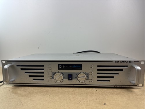 Qtx pro480 power amplifier - qtx,