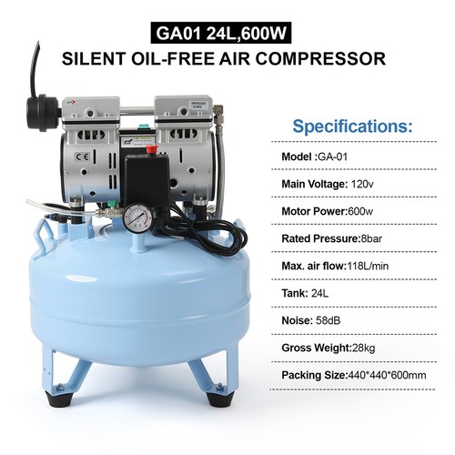 24l dental oil free air - 24l, oil-free