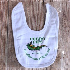 Fredo Pies Baby Bib ~ New