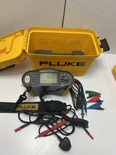 FLUKE MFT 1663 Multifunction Tester with Test Leads and case