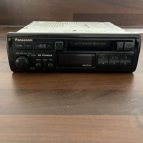 Vintage panasonic h07ee car - cq-h07ee,