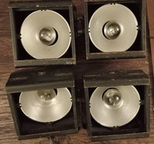 Vintage Theatre Light 500W Strand Patt 60 Industrial, Film, Shop Or Theme Use