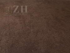 Faux Suede Upholstery Fabric Material 57" wide Soft Touch Beds Cars Sofas Crafts