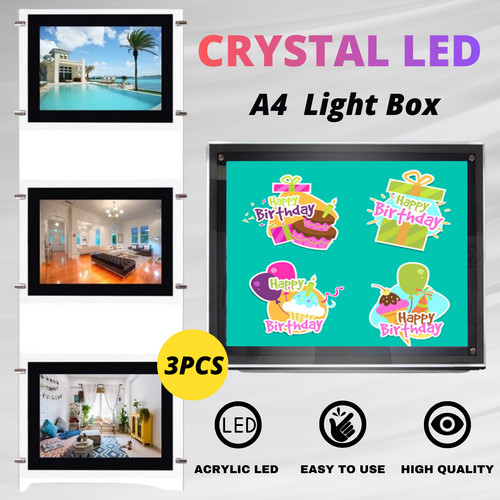 Slim crystal acrylic led - acrylic,
