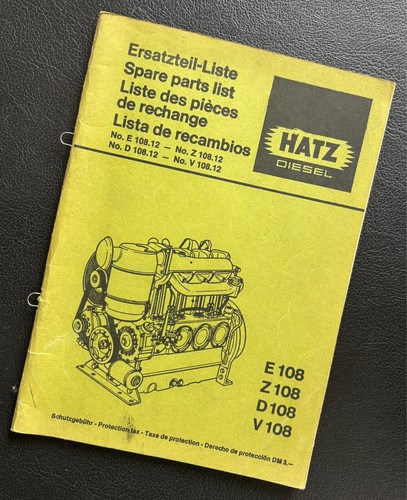 Hatz 108 type engine - hatz,