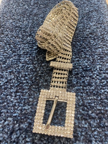 Rhinestone waist belt crystal - rhinestone,