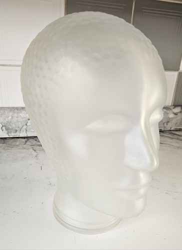 Vintage frosted clear glass - vintage,