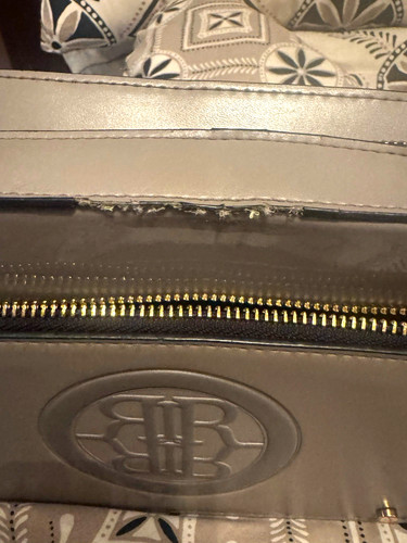 Biba grey faux leather - biba,