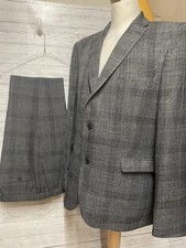 NEXT Grey Check 2 Piece