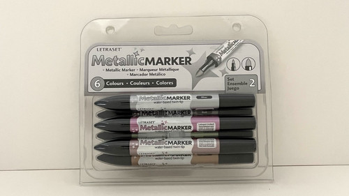 Letraset metallic promarkers - metallic,