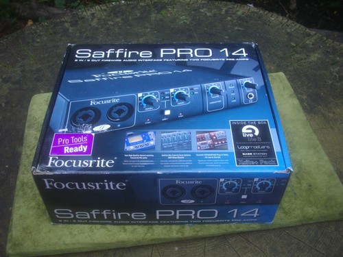 Focusrite saffire pro - focusrite, 14