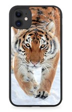Snow Tiger Rubber Phone Case