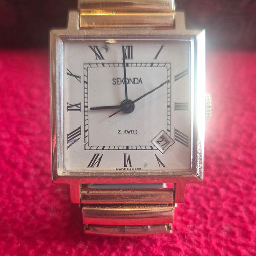 Vintage sekonda mens manual - vintage,