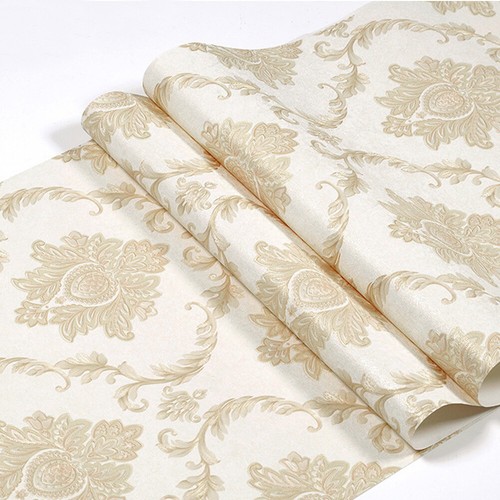 Damask wallpaper embossed - damask,