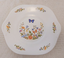 Vintage Aynsley Cottage Garden Fine Bone China Cake Plate