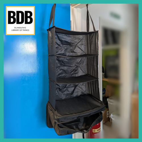 Black camping storage - camping,