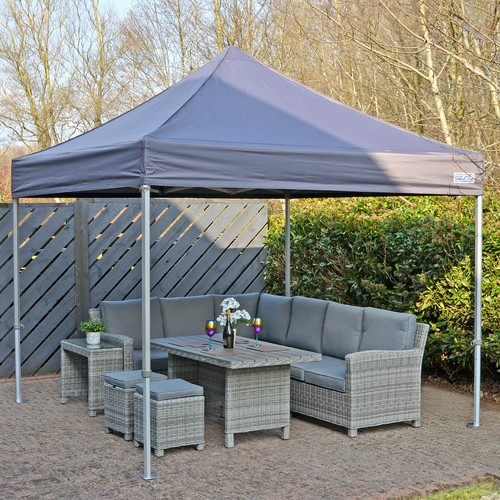 Azuma 3x3m grey pop - pop, gazebo