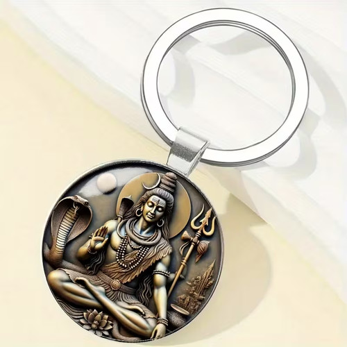 Mahadev keychain shiva - mahadev,