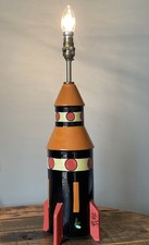 Lorna Bailey Rocket table lamp- Limited Edition - Signed - British Made - Rare