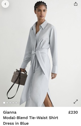 Reiss dress gianna tie - dress,