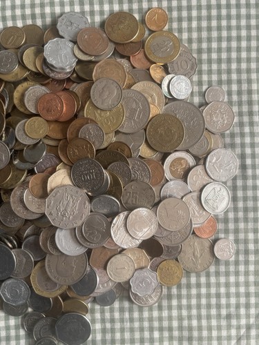 Large quantity old coins - of,