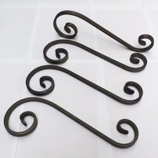 4 Wrought Iron Scrolls