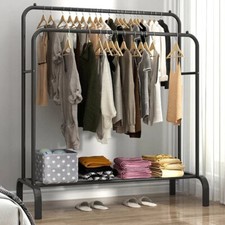 Heavy Duty Double Clothes Rail