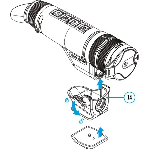 Pulsar telos tripod adapter - pulsar,