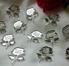 Personalised Rose Wedding