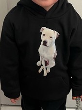 American Bulldog - Plain black Hoody! All Sizes Available