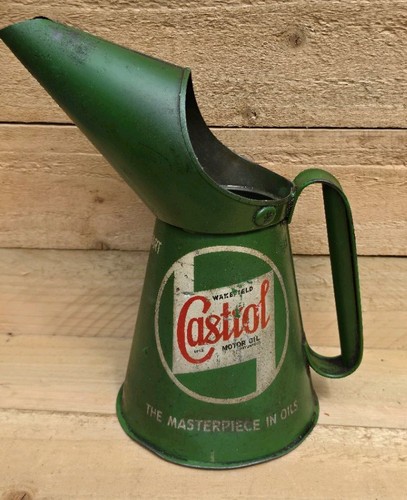 Vintage oil jug - pourer, castrol