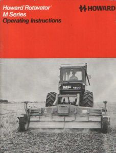 Howard rotavator series - rotavator,