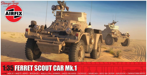 Airfix ferret scout car 1 - airfix,