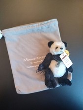 Charlie Bears Minimo Collection Little One Panda No. 115 Of 2000 In Bag 6" Tall