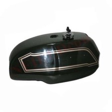 Military Green Fuel Gas Tank+Cap For Triumph T140V T140E Bonneville Jubilee AEs