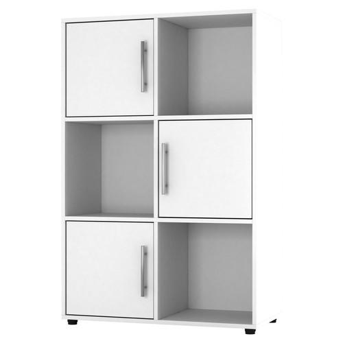 Cube bookcase wooden door - bookcase,