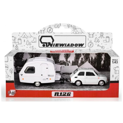 Fiat 126p niewiadów - +, camping
